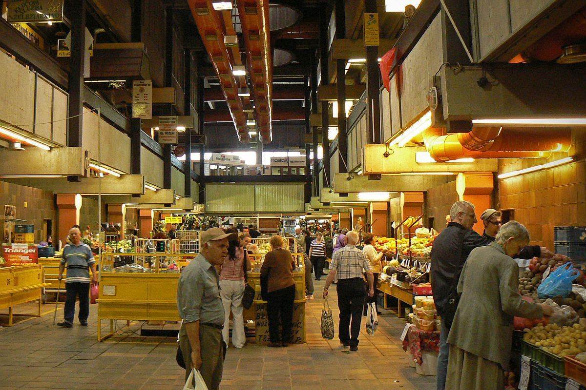 Trznica New Market Hall Interiors in Bratislava