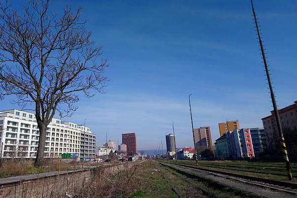 Bratislava Filialka abandoned train station