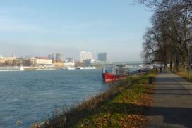 Danube River in Bratislava"